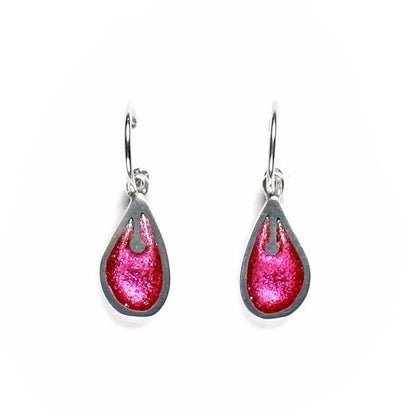 Pink Calachuchi Classic Creole Earrings | The Jewellery Stop