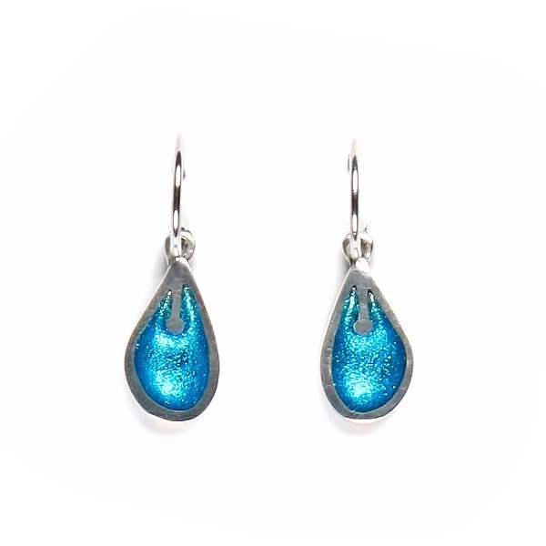 Turquoise Calachuchi Classic Creole Earrings | The Jewellery Stop