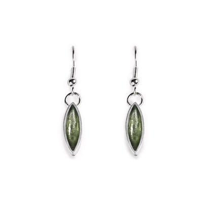 Pear Bamboo Shoot Fish Hook Earrings | The Jewellery Stop