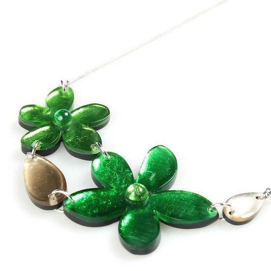 Eden Flower Bib Necklace | The Jewellery Stop