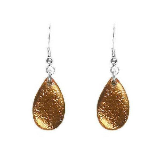 Metallics Flower Petal Fish Hook Earrings | The Jewellery Stop