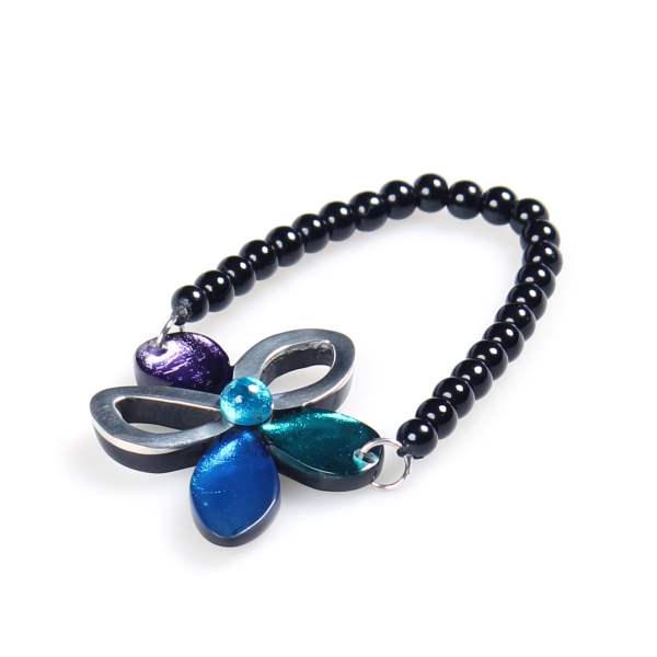 Turquoise Eclectic Flower Bracelet | The Jewellery Stop