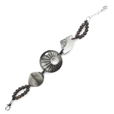 Black Oriental Mix Bracelet | The Jewellery Stop