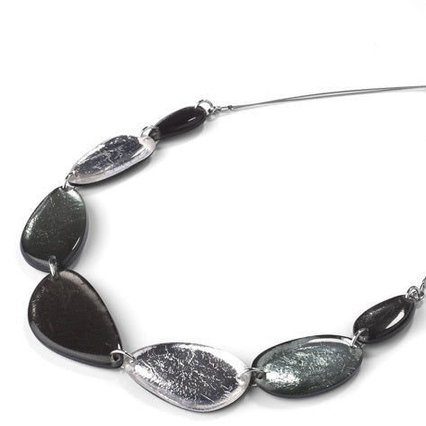 Black Eclectic Necklace
