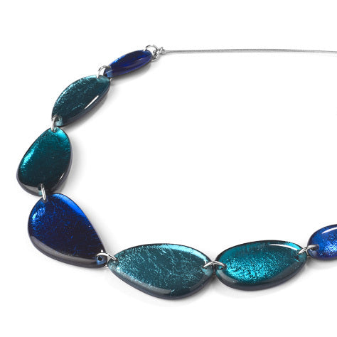 Blue Eclectic Necklace