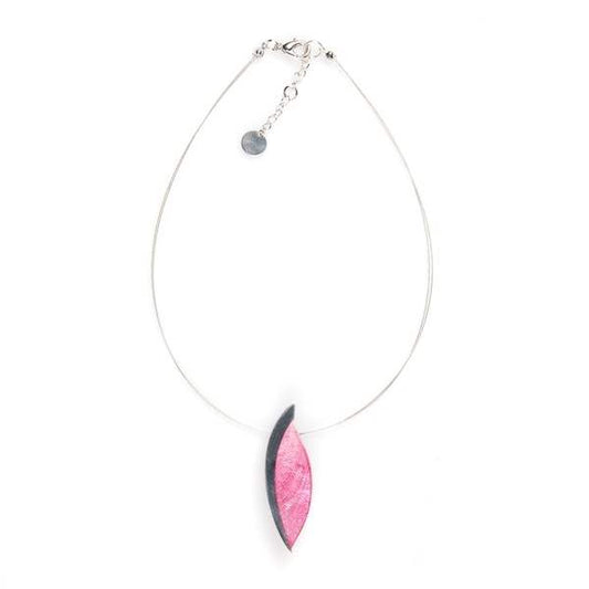 Pink Angel Wing Pendant | The Jewellery Stop