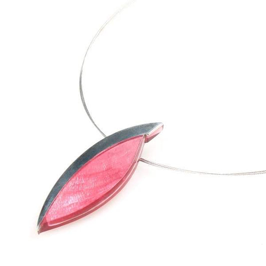 Pink Angel Wing Pendant | The Jewellery Stop