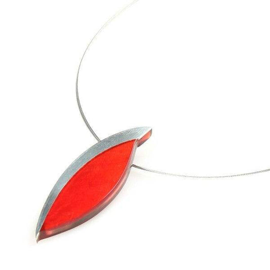 Red Angel Wing Pendant | The Jewellery Stop