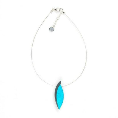 Teal Angel Wing Pendant | The Jewellery Stop