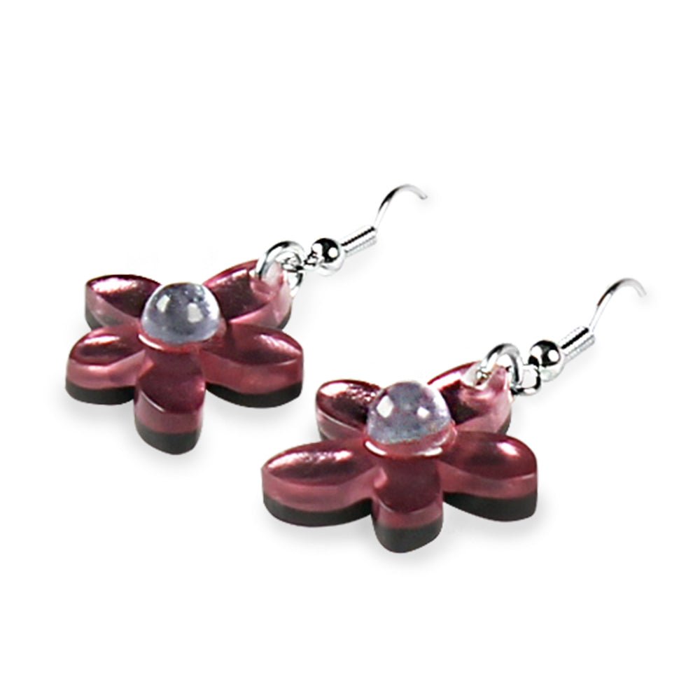 Pastels Flower Fish Hook Earrings | The Jewellery Stop