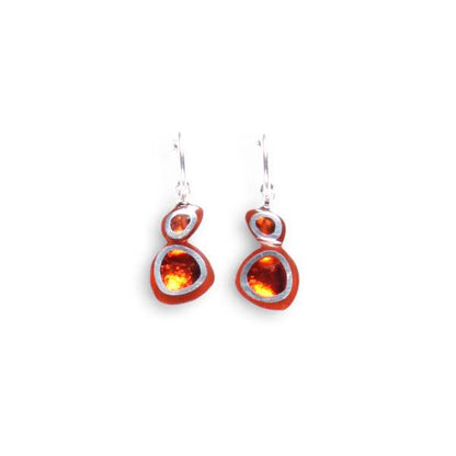 Toffee Bubbles Creole Earrings | The Jewellery Stop