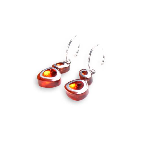 Toffee Bubbles Creole Earrings | The Jewellery Stop