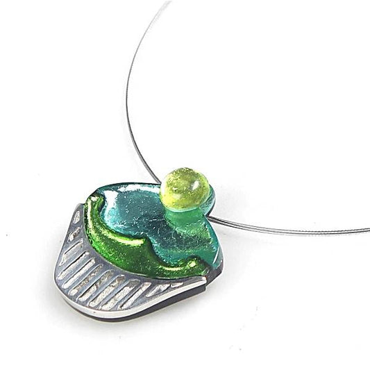 Pineapple Cupcake Pendant | The Jewellery Stop