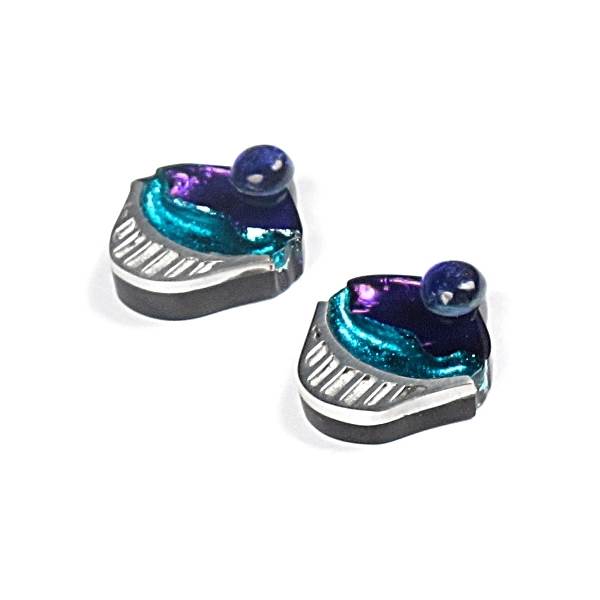 Peacock Cupcake Stud Earrings | The Jewellery Stop