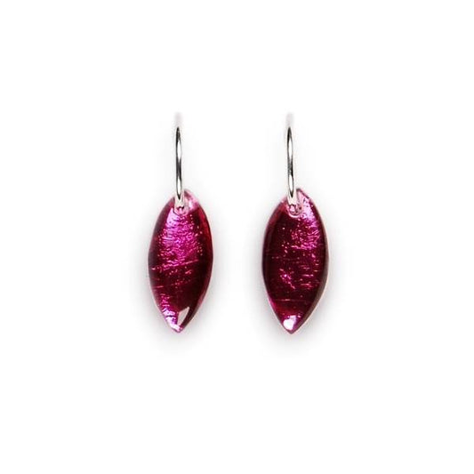 Pink Petal Creole Earrings | The Jewellery Stop
