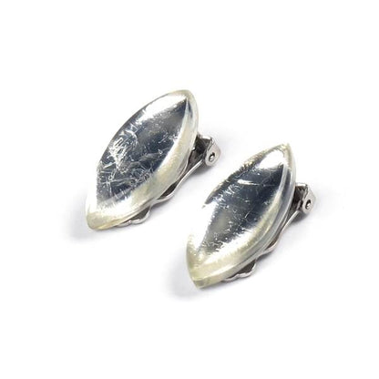 Silver Petal Clip Earrings | The Jewellery Stop