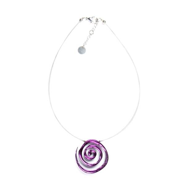 Violet Spirals pendant | The Jewellery Stop