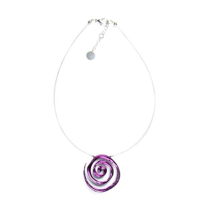 Violet Spirals pendant | The Jewellery Stop