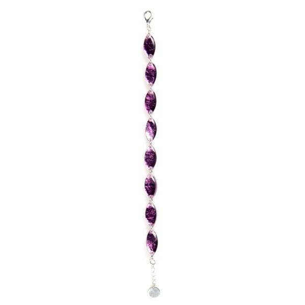 Purple Petal Bracelet | The Jewellery Stop