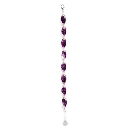 Purple Petal Bracelet | The Jewellery Stop