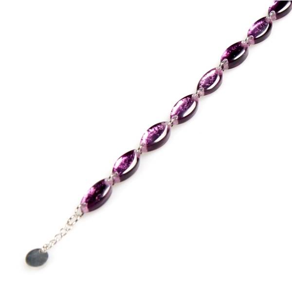 Purple Petal Bracelet | The Jewellery Stop
