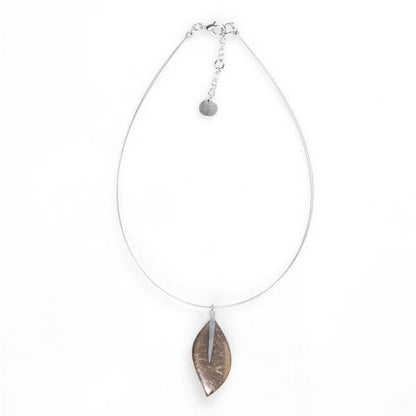 Black Assorted Leaf pendant | The Jewellery Stop