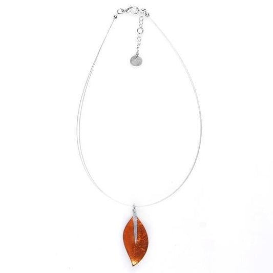 Chocolate Assorted Leaf pendant | The Jewellery Stop