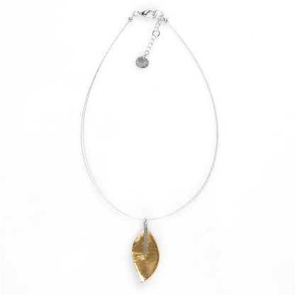 Gold Assorted Leaf pendant