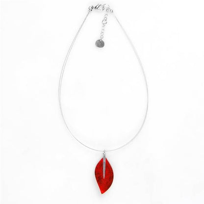 Red Assorted Leaf pendant