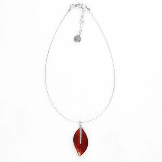 Rust Assorted Leaf pendant | The Jewellery Stop