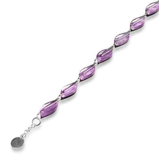 Rose Assorted Leaf bracelet | The Jewellery Stop