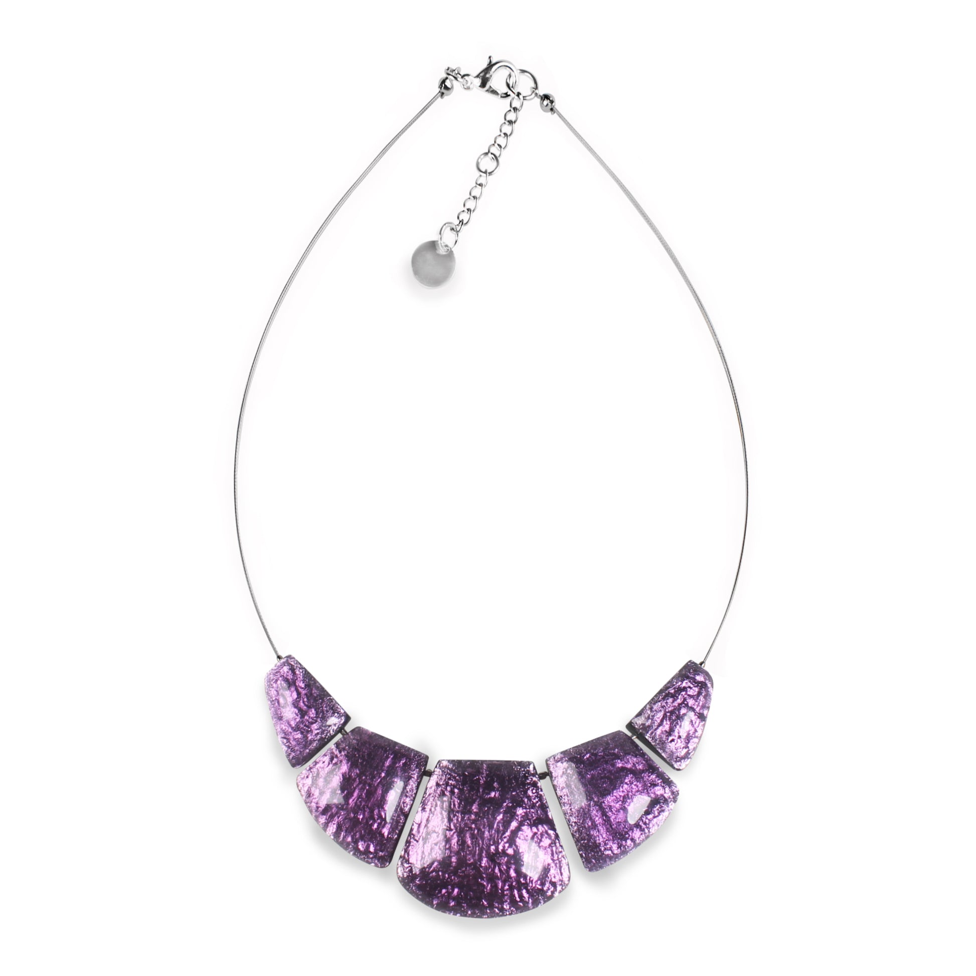 Purple Cleopatra Necklace