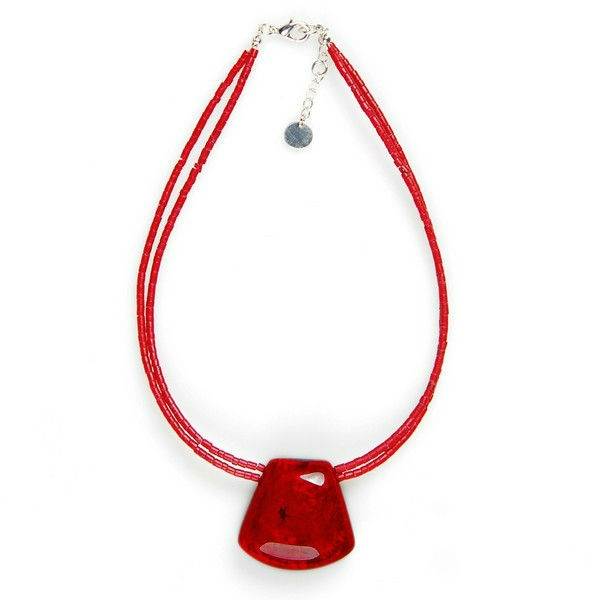Red Cleopatra Pendant on Coco | The Jewellery Stop