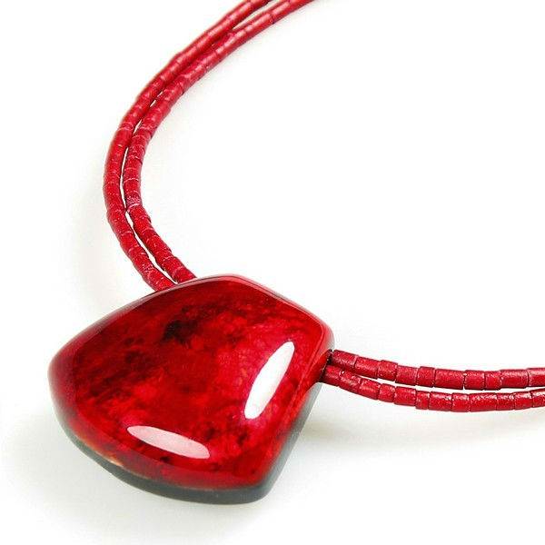 Red Cleopatra Pendant on Coco | The Jewellery Stop