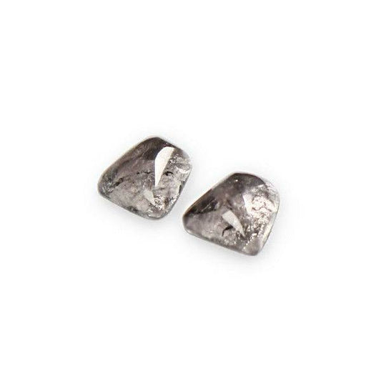 Grey Cleopatra Stud Earrings | The Jewellery Stop