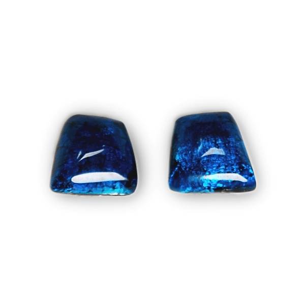 Blue Cleopatra Clip Earrings | The Jewellery Stop