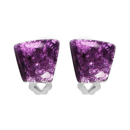 Mulberry Cleopatra Clip Earrings | The Jewellery Stop