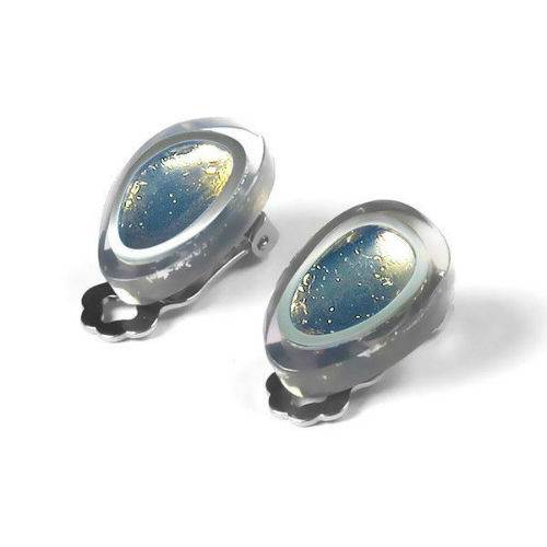 Metallics Bubbles Clip Earrings