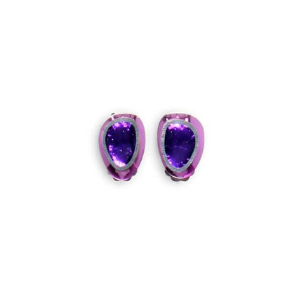 Mulberry Bubbles Clip Earrings | The Jewellery Stop