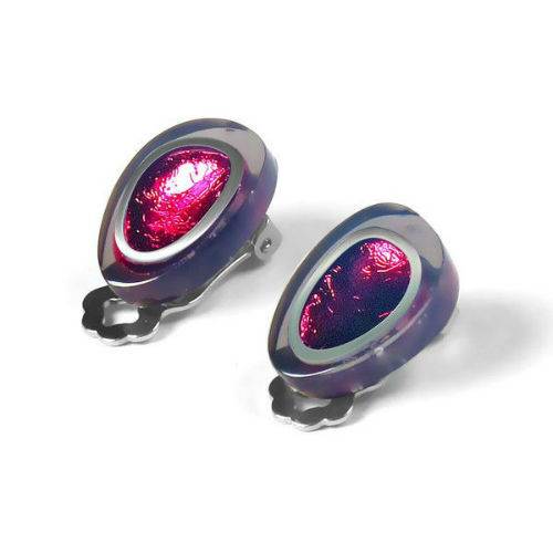 Rainbow Bubbles Clip Earrings | The Jewellery Stop