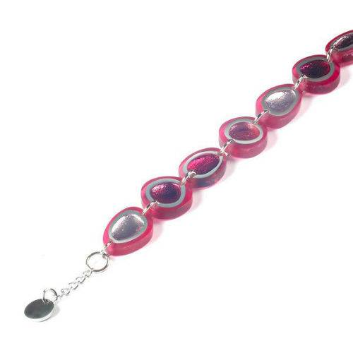Raspberry Bubbles Bracelet | The Jewellery Stop