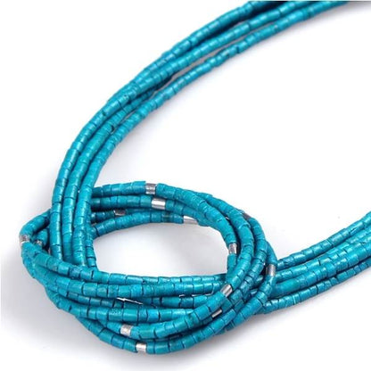 Turquoise Coco Knot Necklace