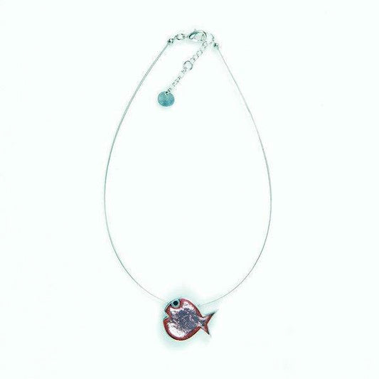 Rose Bubble Fish Large Pendant | The Jewellery Stop