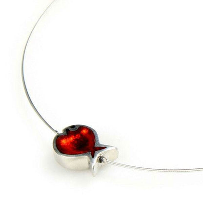 Red Bubble Fish Small Pendant | The Jewellery Stop