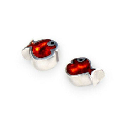 Orange Bubble Fish Stud Earrings | The Jewellery Stop