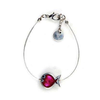 Pink Bubble Fish Bracelet | The Jewellery Stop