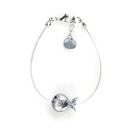 Silver Bubble Fish Bracelet | The Jewellery Stop