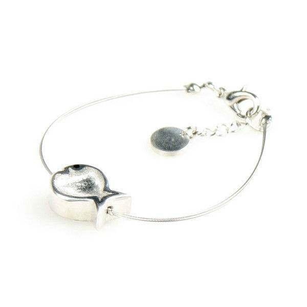 Silver Bubble Fish Bracelet | The Jewellery Stop