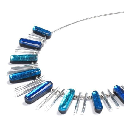 Turquoise Matchsticks Necklace