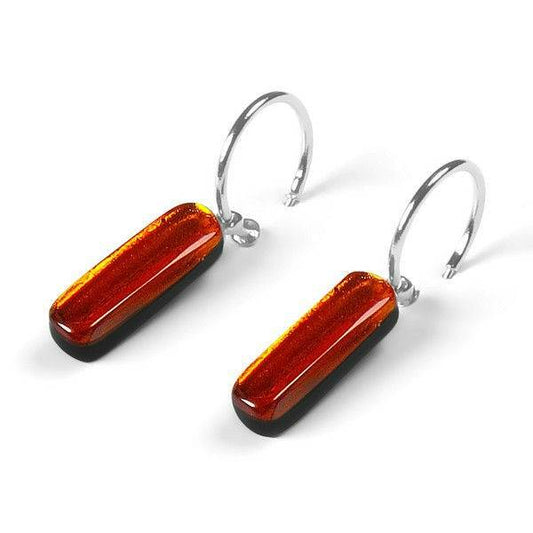 Brulee Matchsticks Creole Earrings | The Jewellery Stop